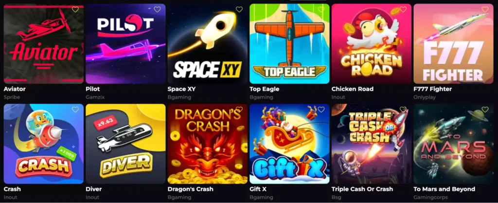SpinReelz Casino Instant Games